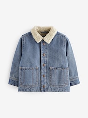 Denim Borg Lined Denim Jacket - Image 1 of 1