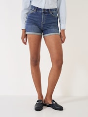 Crew Clothing Light Blue Denim Shorts - Image 1 of 4