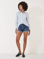 Crew Clothing Light Blue Denim Shorts - Image 2 of 4