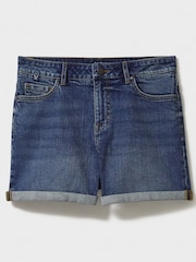 Crew Clothing Light Blue Denim Shorts - Image 5 of 5