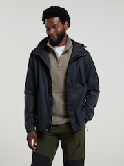 Mountain Warehouse Black Mens Torrent Waterproof Jacket - Image 1 of 5