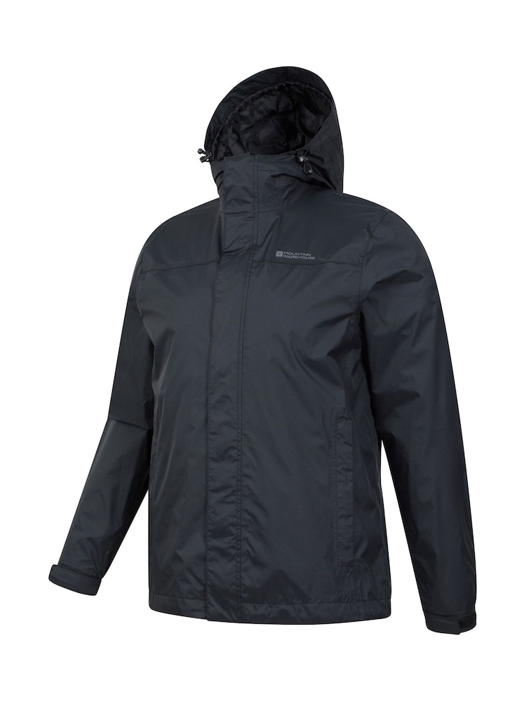 Mountain Warehouse Black Mens Torrent Waterproof Jacket - Image 2 of 5