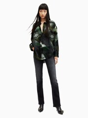 AllSaints Green Bernie Appalachian Shirt - Image 4 of 7