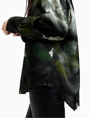 AllSaints Green Bernie Appalachian Shirt - Image 5 of 7