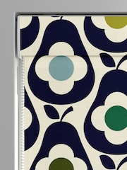 Orla Kiely Whale Blue Multi Pear Made to Measure 100% Cotton Roman Blind - Image 3 of 5