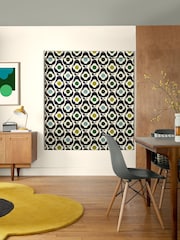 Orla Kiely Whale Blue Multi Pear Made to Measure 100% Cotton Roman Blind - Image 4 of 5