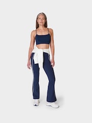 Sweaty Betty Navy Blue Spirit Restored Seamless Yoga Bra - Image 3 of 6