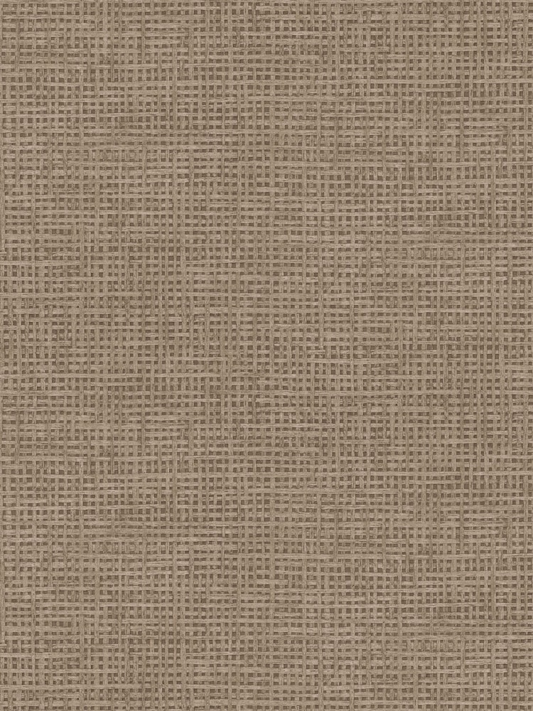 Graham & Brown Toast Rustic Weft 10M Wallpaper - Image 2 of 3