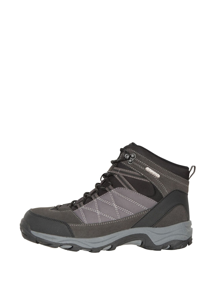 Mountain Warehouse Black Rapid Womens Waterproof Hiking Boots - Image 2 of 5 Mountain Warehouse Black Rapid Womens Waterproof Hiking Boots - Image 2 of 5