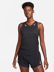 Nike Black AeroSwift Dri-FIT ADV Running Singlet Vest - Image 1 of 6