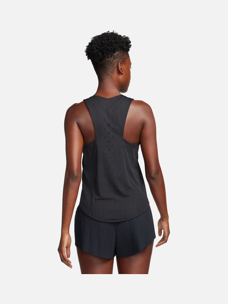 Nike Black AeroSwift Dri-FIT ADV Running Singlet Vest - Image 2 of 6