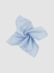Reiss Light Blue Ceremony Silk Pocket Square - Image 3 of 5