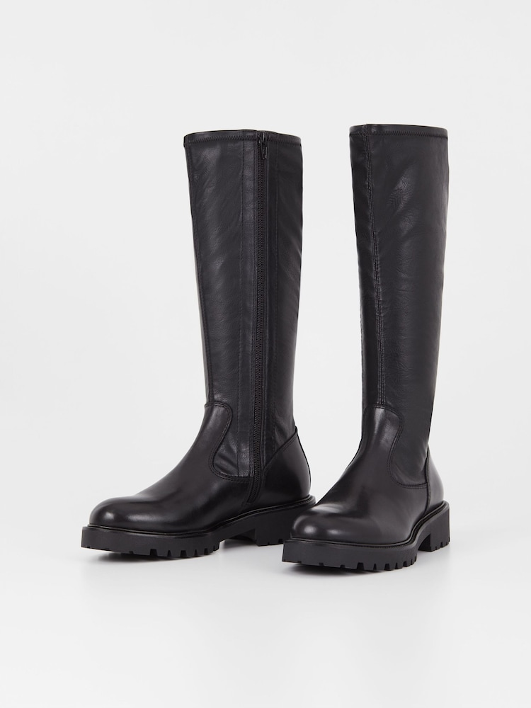 Vagabond Shoemakers Kenova Knee Black Boots - Image 1 of 3