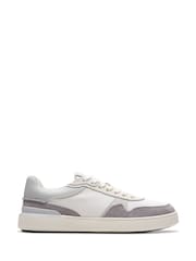 Clarks Grey Combi CourtLite Race Shoes - Image 1 of 7