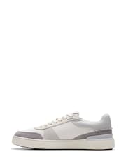 Clarks Grey Combi CourtLite Race Shoes - Image 2 of 7