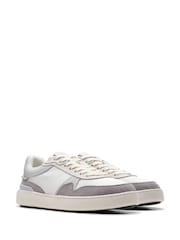 Clarks Grey Combi CourtLite Race Shoes - Image 4 of 7
