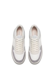 Clarks Grey Combi CourtLite Race Shoes - Image 6 of 7