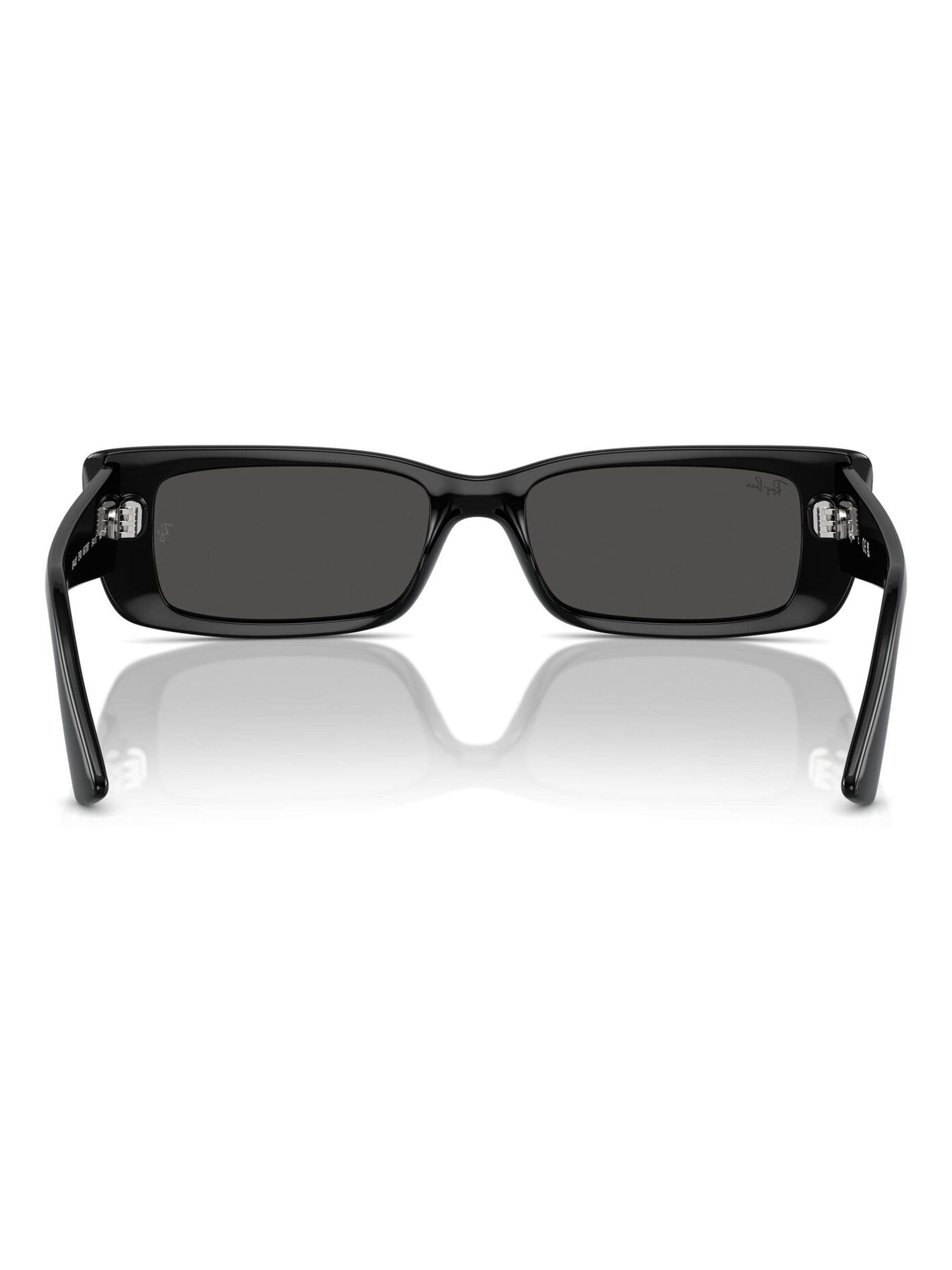 Ray Ban Teru Rb4425 Rectangle Black Sunglasses