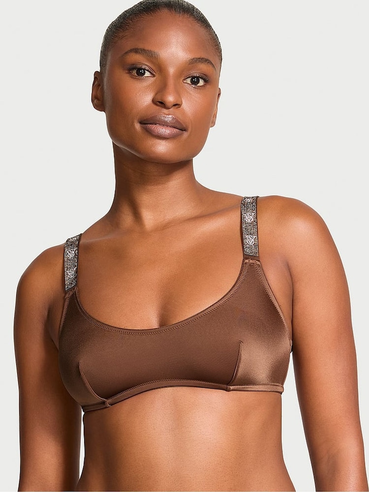 Victoria's Secret Mousse Nude Smooth Shine Strap Bralette - Image 1 of 4