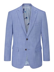 Sky Blue - Skopes Tailored Fit Redding Suit: Jacket - Изображение 8 из 9