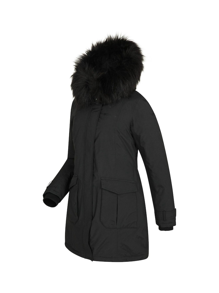 Mountain Warehouse Black Womens Waterproof Aurora Down Coat - Image 3 of 5