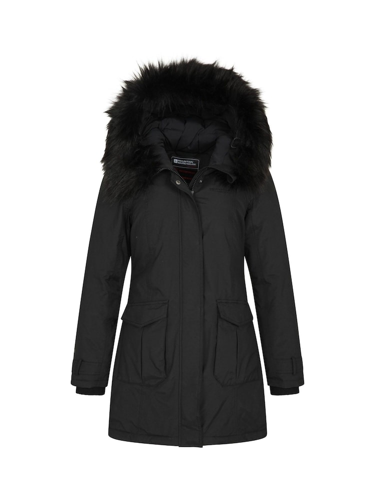 Mountain Warehouse Black Womens Waterproof Aurora Down Coat - Image 4 of 5