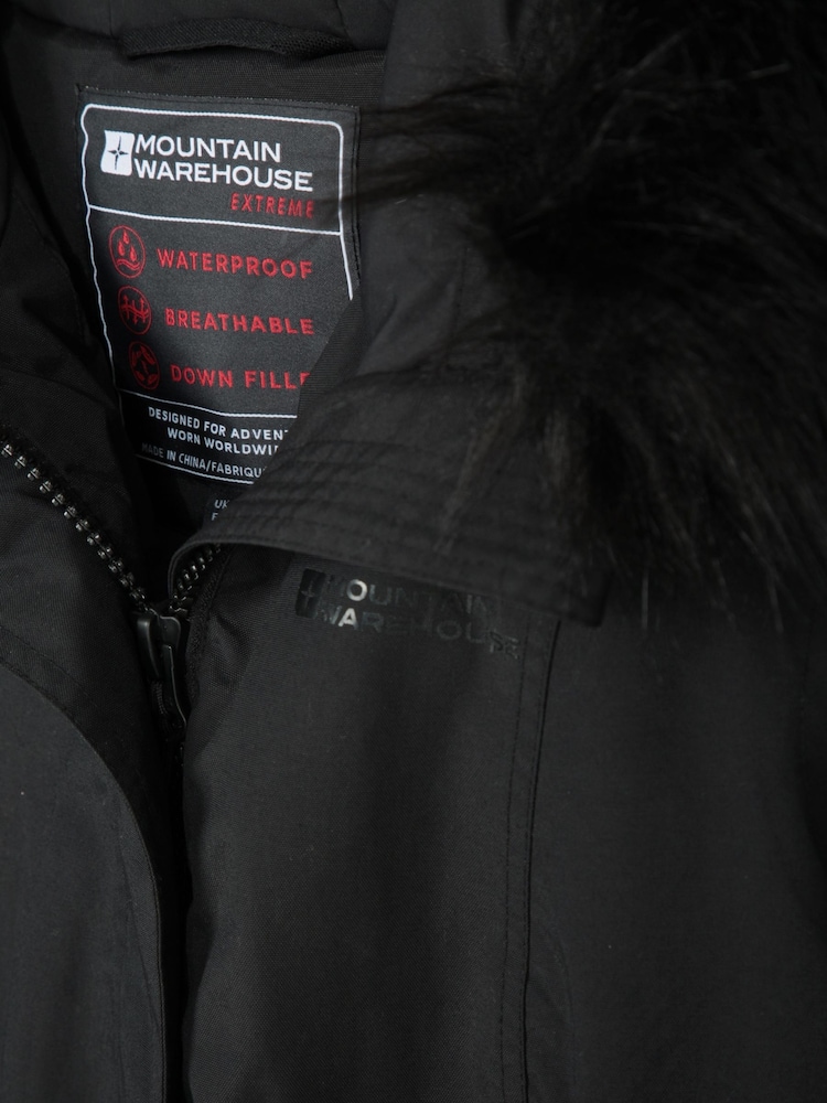 Mountain Warehouse Black Womens Waterproof Aurora Down Coat - Image 5 of 5