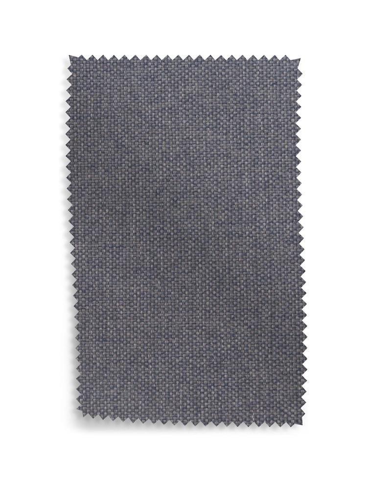 Fabric by the Metre Tweedy Blend Easy Clean Mid Slate Blue - Image 1 of 1