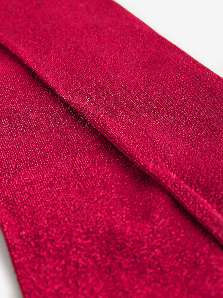 Red Sparkle Tights - Image 2 of 2