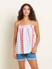 Brakeburn Cream Rosie 100% Cotton Camisole - Image 1 of 5