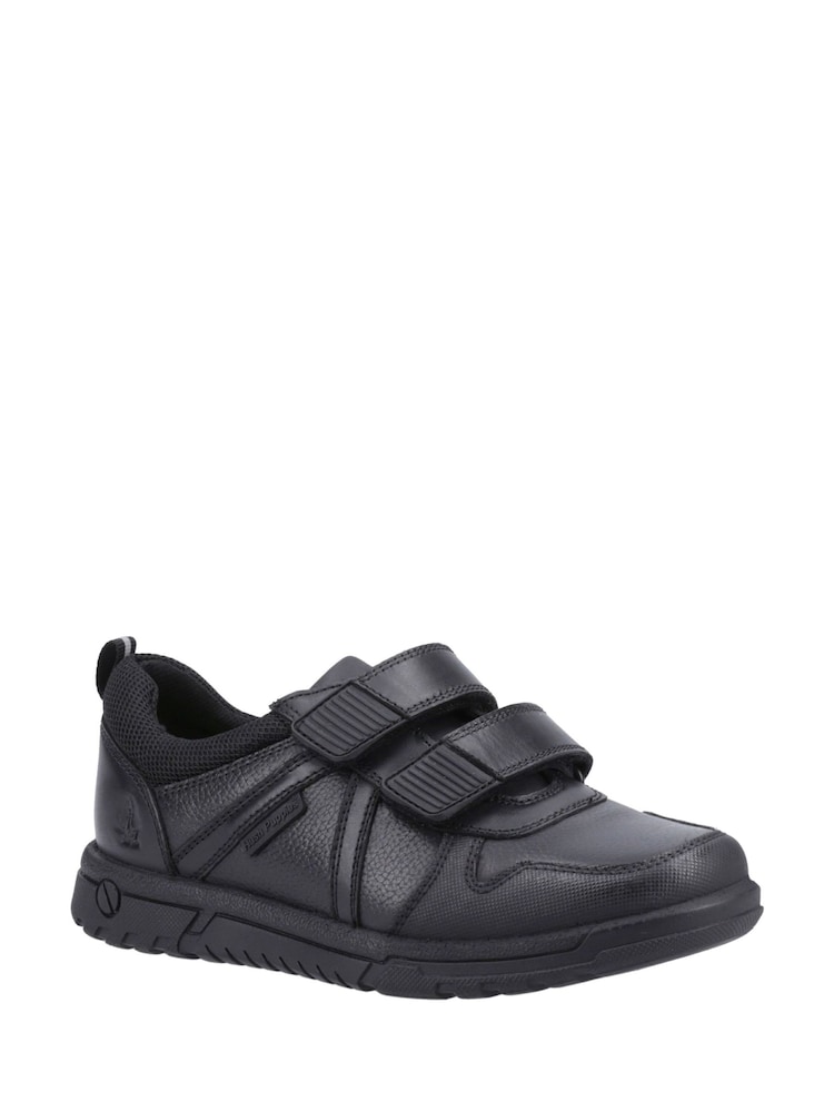 Hush Puppies Senior Spencer Black Shoes - Image 2 of 4