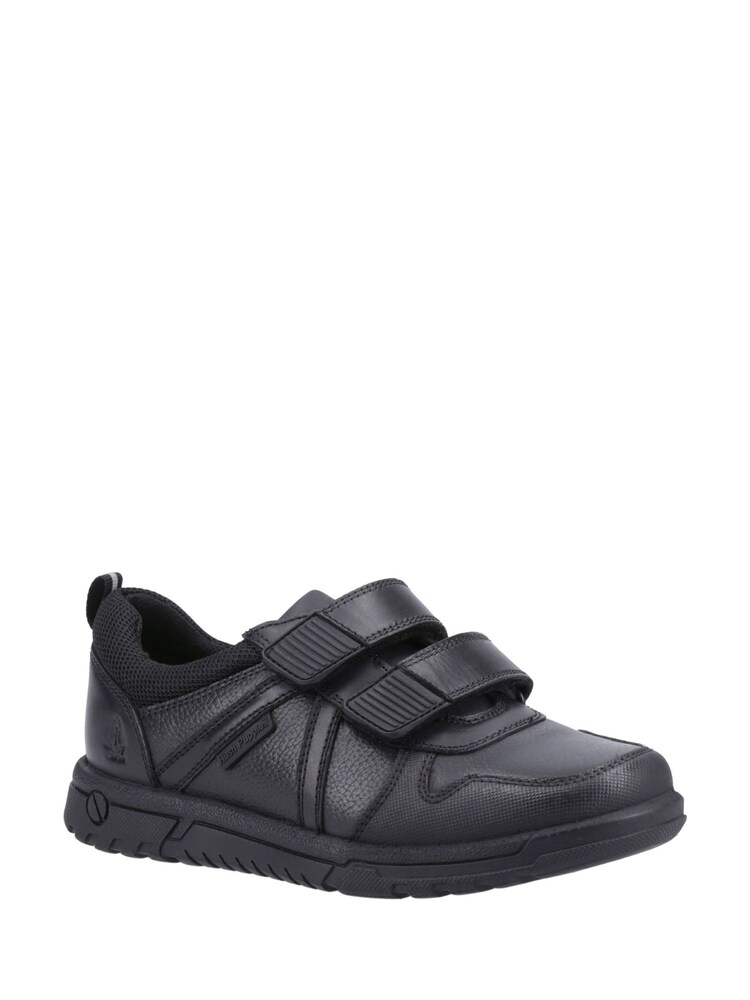 Hush Puppies Senior Spencer Black Shoes - Image 2 of 4 Hush Puppies Senior Spencer Black Shoes - Image 2 of 4