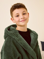 Sage Green Fleece Robe (1.5-16yrs) - Image 3 of 3