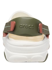 Crocs White Classic All-Terrain Clogs - Image 4 of 4