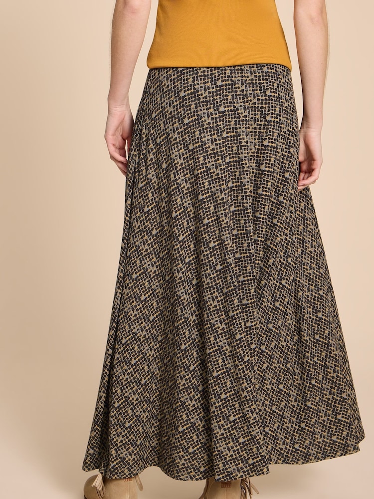White Stuff Black EcoVero™ Jada Maxi Skirt - Image 2 of 7