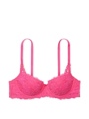 Roze met rozen - Victoria's Secret PINK lichtgevoerde balconette-beha met kant - Image 3 of 4