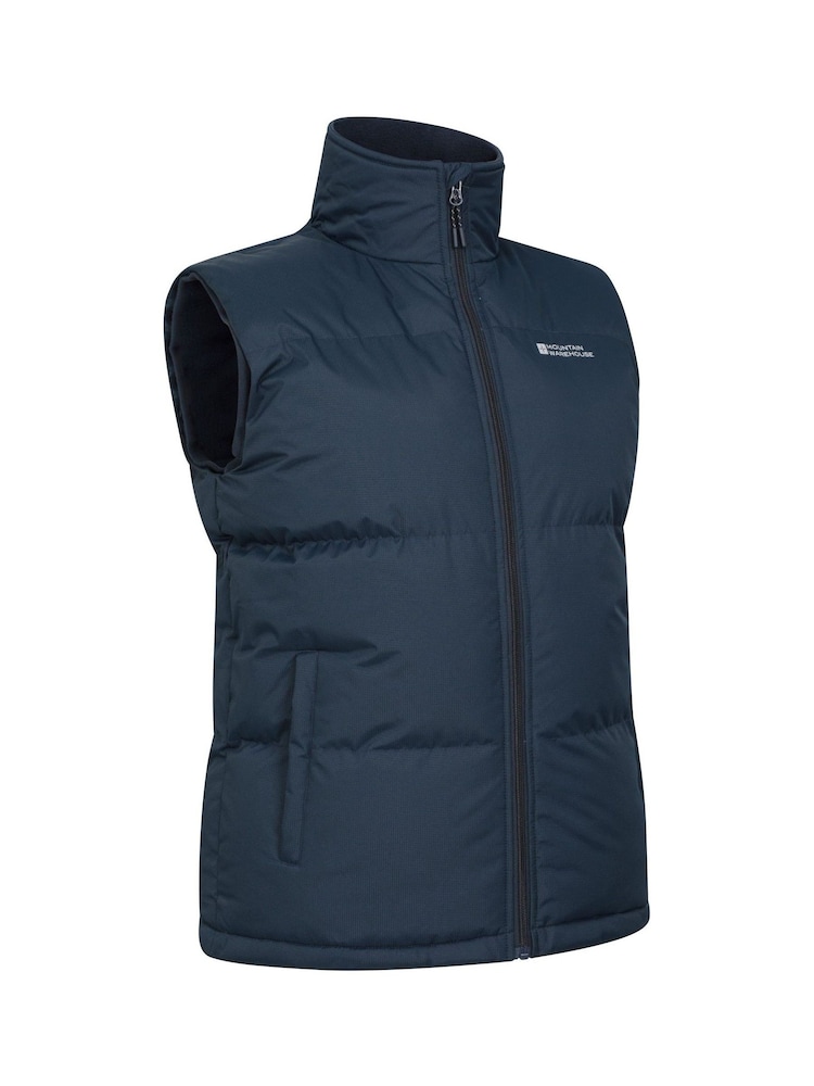 Mountain Warehouse Blue Mens Rock Padded Gilet - Image 2 of 5