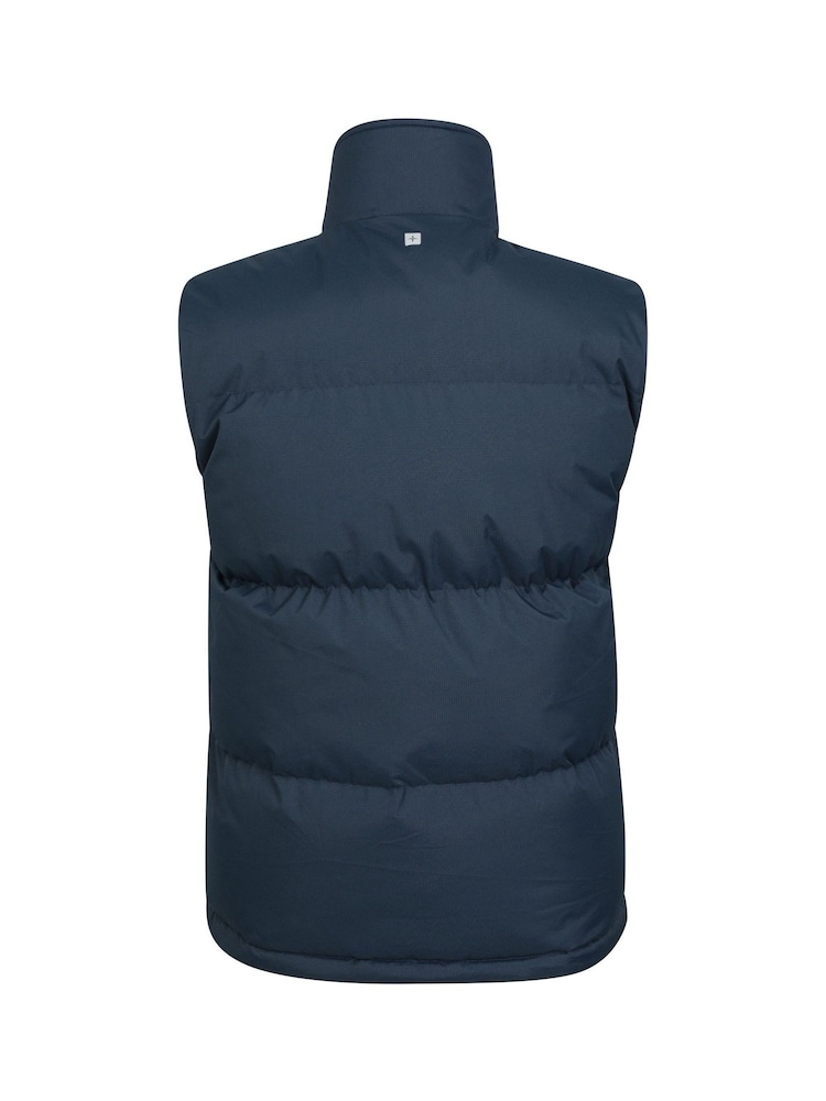 Mountain Warehouse Blue Mens Rock Padded Gilet - Image 3 of 5