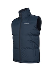 Mountain Warehouse Blue Mens Rock Padded Gilet - Image 4 of 5