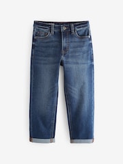 Blue Indigo Loose Fit Stretch Jeans (3-17yrs) - Image 1 of 6