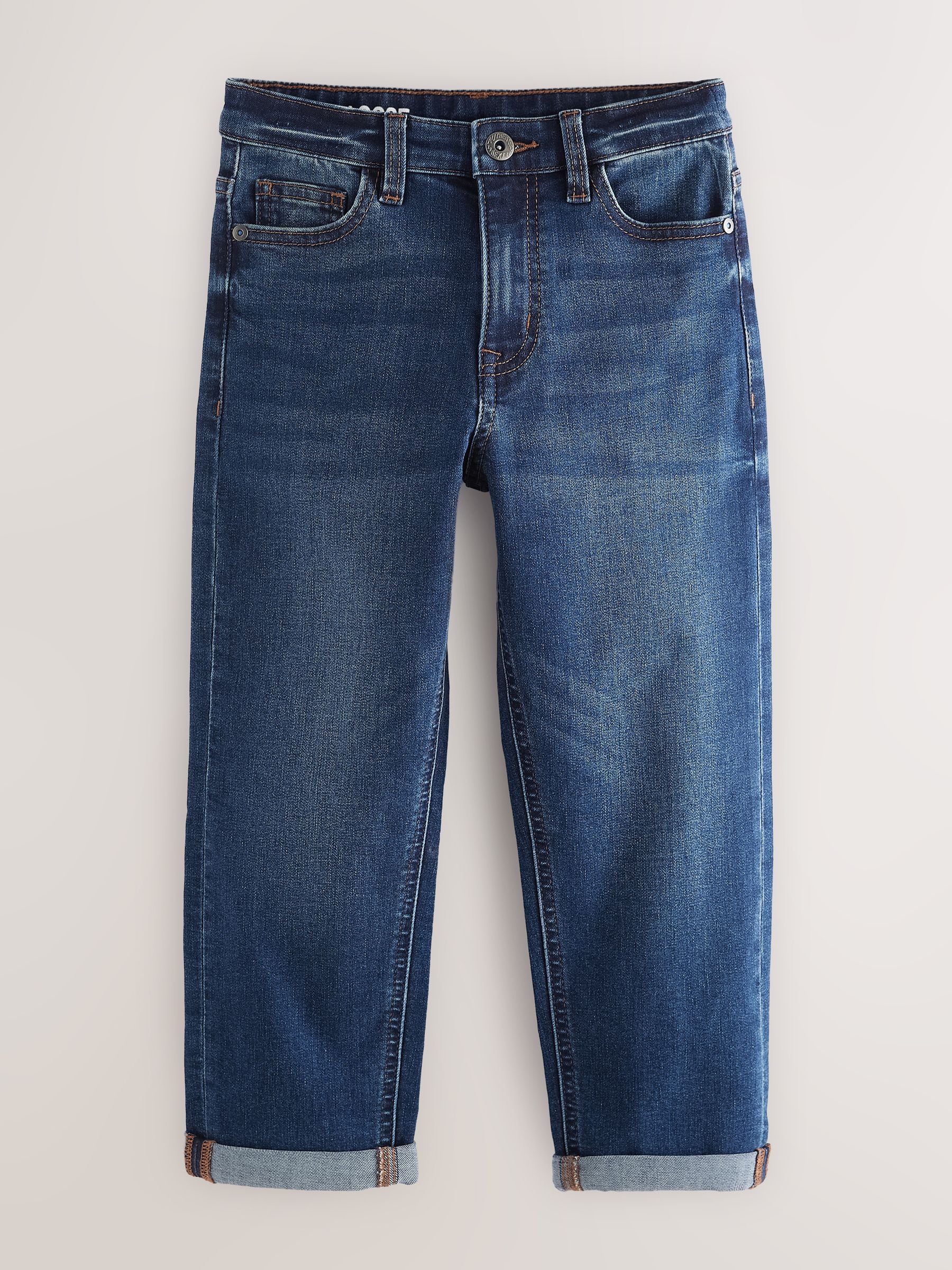 Buy Blue Indigo Loose Fit Stretch Jeans (3-17yrs) from the Next UK