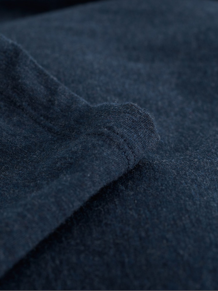 Seasalt Cornwall Blue Easel Long Sleeve Jersey Top - Image 4 of 4