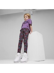 Puma x TROLLS Black Kids Girls Leggings - Image 1 of 5