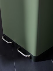 MADE.COM Green 2 Section 60 Litre Recycling and Waste Colter Bin - Image 3 of 6