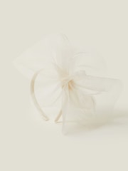 Accessorize Natural Mini Mia Crin Fascinator - Image 2 of 4