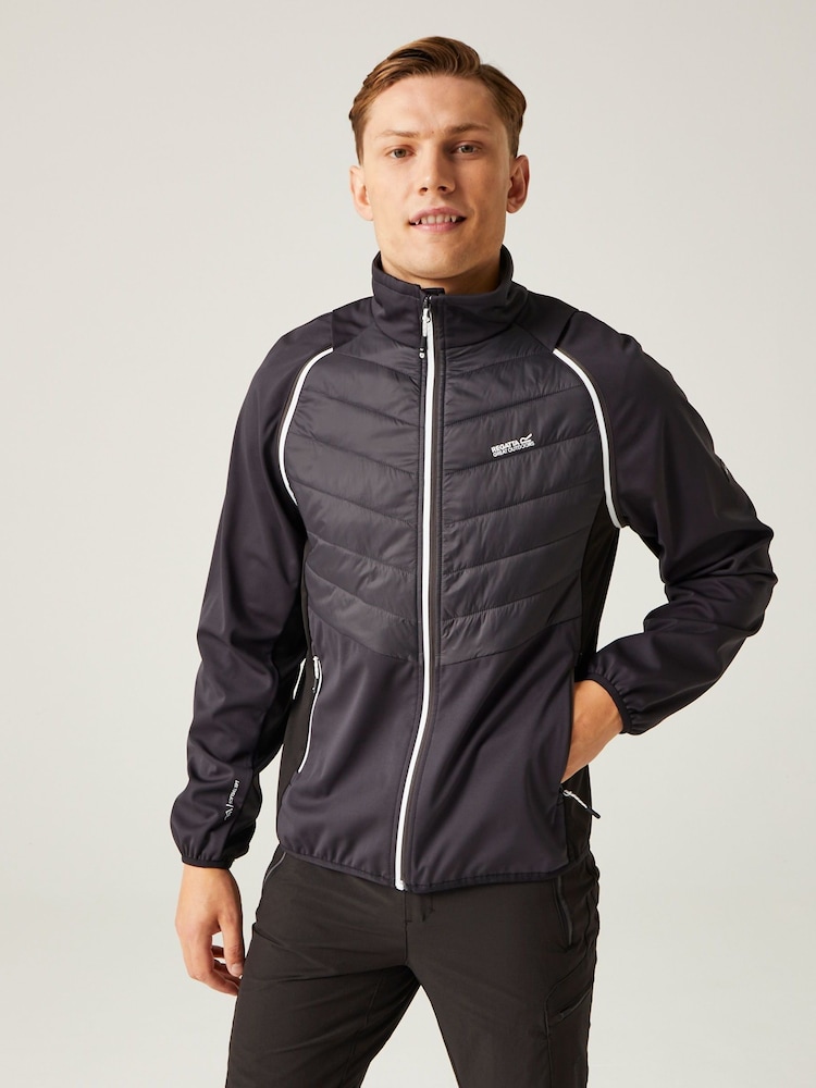 Regatta Grey Steren II Hybrid Waterproof Jacket - Image 1 of 9