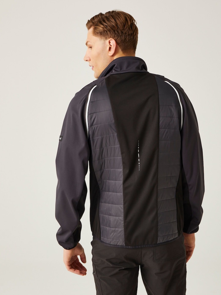Regatta Grey Steren II Hybrid Waterproof Jacket - Image 2 of 9