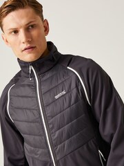 Regatta Grey Steren II Hybrid Waterproof Jacket - Image 6 of 9