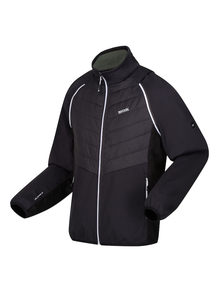Regatta Grey Steren II Hybrid Waterproof Jacket - Image 9 of 9