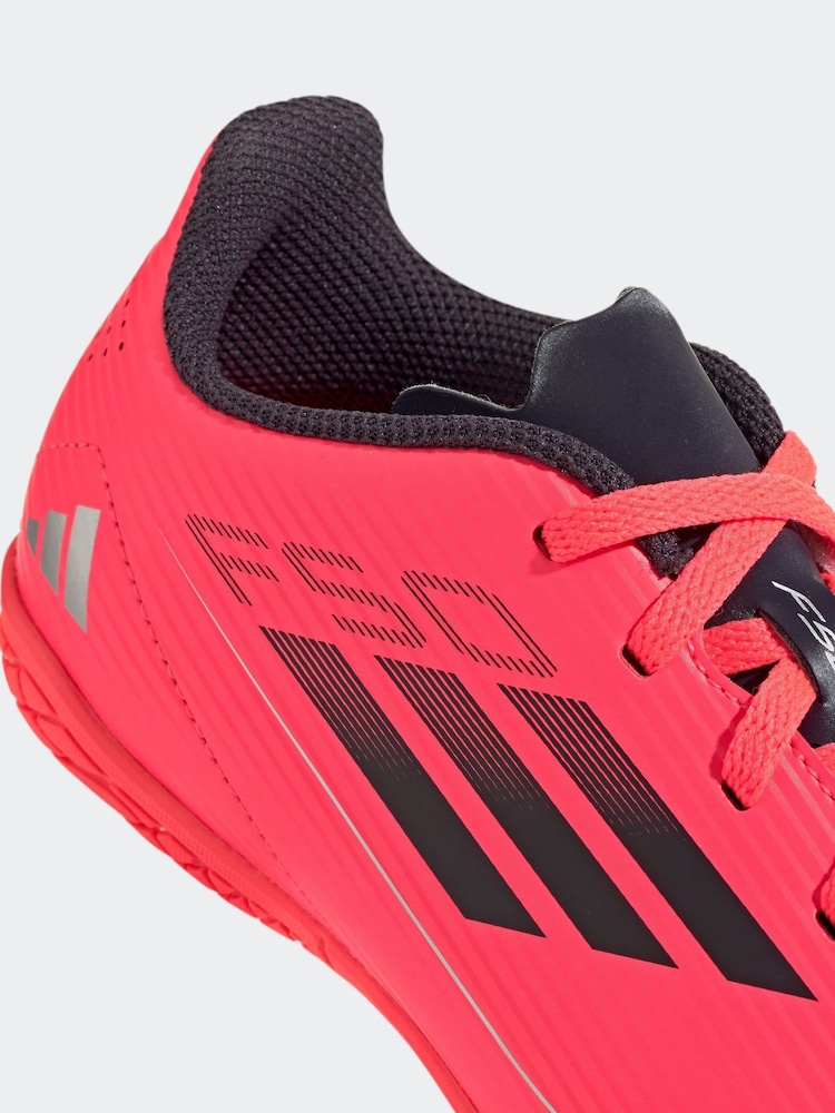 Červená - Dětské zimní boty adidas F50 Club Turf - Image 7 of 8